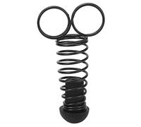 Finger Trainer Hand Exerciser, Spring Finger Grip Strengthener for Endurance Training, Portable Gold Finger Flexibility Tool, Combines Spring Steel and Silicone, Stretches 2 Fingers at a Time，