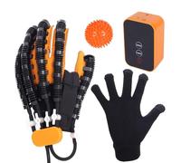 Finger Training Rehabilitation Gloves,Hand Movement Recovery Orthosis for Hemiplegia and Stroke Patients,Finger Function Training Robot(Right,X-Large)