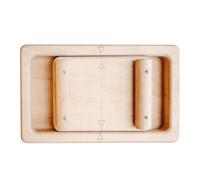 Finger Tug Of War For Climbers Wrist Competition Board Finger Armwrestling Wooden Board Toy Increased Hand Flexibility Hand Strength Wrist Trainer For Home Party