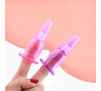 Finger Vibrator Accessory, Anal Butt Plug Finger Sleeves Sex Toys for Man Anal Butt Ease G-Spot Stimulation Anal Vaginal Expander for Men Women Couples