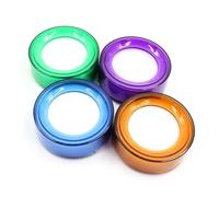 Finger Wet Sponge Cup Finger Moistener for Counting Currency Paper Money Bill Random Color Office Stationery Supplies