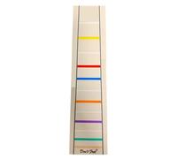 Fingerboard marking DON`T FRET 103, for 1/4 violin, with 12 lines