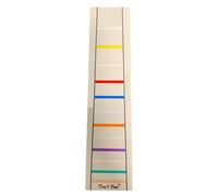 Fingerboard marking DON`T FRET 105, for 3/4 violin and 33 cm viola (13"), with 12 lines
