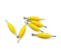 Fingerboard Repair Screwdriver with Widened Oval Grip, 6 Packs | Cross-Head Tip and Socket End, Compact Tool for Fingerboard Adjustments, Alloy and Construction