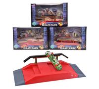 Fingerboard Skatepark Miniature Skateboard Play Set