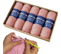 Fingering Weight Yarn - 500g Alpaca Wool Velvet, Soft Scarf Knitting Crochet Thread, Fingering Sock Weight Yarn | Cashmere Feel Scarves, Breathable Winter Sweaters, Fine Texture Shawls, Thin Mittens