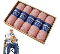 Fingering Weight Yarn for Knitting, Soft Alpaca Wool Crochet Thread, Lightweight Sock Weight Yarn, Premium Scarf Yarn for Crocheting, Thin Yarn for Family Projects, Best Yarn for Lightweight Garments,