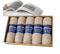 Fingering Weight Yarn - Wool Yarn Knitting | Soft Scarf Yarn Alpaca Wool Crochet Thread - Fingering Sock Weight Yarn, Crocheting Beginner Yarn For Sweaters And Women Accessories