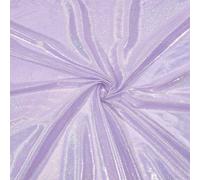 FINGERINSPIRE 2.2yard/2m Hologram Fabric by The Yard 1.5m Wide Shattered Glass Hologram Fabric Plum Glossy Holographic Fabric Polyester Iridescent Fabric for Sewing DIY Crafts Clothes Accessories