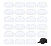 FINGERINSPIRE 24pcs Cap Insert Shaper - Plastic Cap Support Holder for Baseball, Golf & More