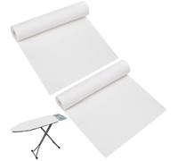 FINGERINSPIRE 2Pcs Ironing Board Padding Only, Cut to Desired Sizes, Fitting up to 145x53cm Ironing Boards, Felt Non-woven Fabric Underlay Pad for Universal Replacement Iron Board Felt Pad