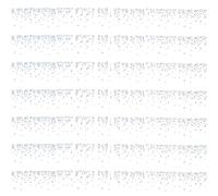 FINGERINSPIRE 7 Pcs Decorative Trim Rhinestone Iron on Transfer Decal 500x44mm Decorative Border Hotfix Transfers Appliques Clear Glass Rhinestone Decals for Hats Fabric Clothes Shirts Decoration