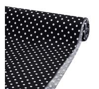 FINGERINSPIRE Black Mini Polka Dot Fat Quarters Quilting Fabric Bundles, 102x158cm Cotton Patchwork Fabric Sewing Craft for Handmade Craft Making Supplies Clothing Accessories