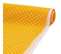 FINGERINSPIRE Orange Mini Polka Dot Fat Quarters Quilting Fabric Bundles, 102x158cm Cotton Patchwork Fabric Sewing Craft for Handmade Craft Making Supplies Clothing Accessories