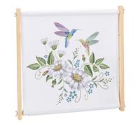 FINGERINSPIRE Wooden Cross Stitch Frame 40cm Square Shape Cross Embroidery Hoops Needlepoint Embroidery Tapestry Scroll Frame Stitching Needlepoint Holder Tool for Embroidery Craft