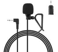 FingerLakes Universal Car Microphone Compatible with Bluetooth 3.5mm and 2.5mm with Adapter Included