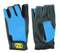 Fingerless gloves Kong Pop Bleu S