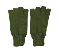 Fingerless Gloves - Olive Green - Single