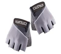 Fingerless gloves training - non-slip weightlifting, comfortable, breathable gym gloves, premium padded training equipment the palm, ventilated half finger mittens | da