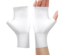 Fingerless Sunblock Gloves - UV Protection Fingerless Gloves | Breathable half-finger glove made of Lycŕa, cooling summer glove for cycling, driving & hiking, non-slip unisex driving