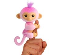 Fingerlings Harmony Pink Interactive Baby Monkey Toy with 70+ Sounds and