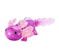 Fingerlings Interactive Baby Axolotl, Ziggy (Magenta), Swims & Lights Up