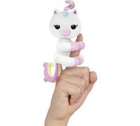 FINGERLINGS - Lulu - Interactive Baby Unicorn - Electronic Plush Toy for Children from 5 Years Old - Interactive Animal that Clamps to Finger, Funny Reactions - 70 Sounds - Gift Idea Lansay