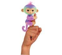 Fingerlings Magic Moods Norah - Romy Hook on Your Finger - His Heart Shines Depending on Your Mood - Communicates with 70 Tones and Reactions - Batteries Included - Interactive Toy - From 5 Years