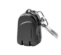 Fingernail clippers, compact, lightweight and made of stainless steel for on the go, safe nail clippers key ring, for children, teenagers and teenagers as well as wife, husband, son, daughter, family