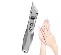 Fingernail Clippers - Nail Clippers with Wide , Robust Trimming Tool, Care Scissors with , Foldable Hand Clippers, Nail Shaper with High Leverage, Toenail Scissors Made of Noble