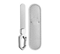 Fingernail Files Double-Sided Pedicure Polisher With | Rough Nail File with Case for Home Bathroom Travel Spa Salon Routine Seniors Adult Men and Women