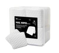 Fingernail Squares, Plush Spunlace Pad Made of Pure Cellulose, Especially Soaking - Paint Eliminating Cushions | Ladies Parlour House Footcare Hand Shred-less Aesthetic Swabs Ent