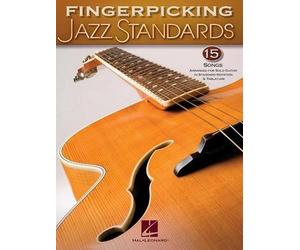 Fingerpicking Jazz Standarts: Jazz Guitar Chord Melody Solos by Hal Leonard Publ