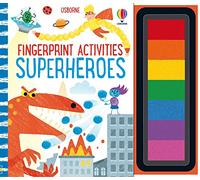 Fingerprint Activities Superheroes – Usborne