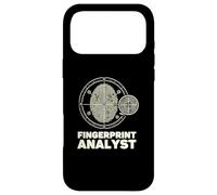 Fingerprint Analyst Forensic Science Lover Case for iPhone 17 Pro Max