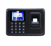 Fingerprint Attendance Biometric Machine System Employee Keypad Electric Time Clock Recorder USB Data Manage for Employees(A01 Attendance)