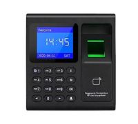 Fingerprint Attendance Machine RFID Keypad Access Control Electric Time Clock Recorder USB Data Manage With Keys