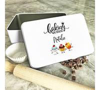Fingerprint Designs Personalised Dancing Biscuit Baking Cakes Baking Queen Biscuit Baking Cake Tin