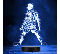 Fingerprint Designs Ronaldo Celebration Pose Football World Cup Personalised Gift Colour Night Light