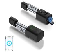 Fingerprint Door Lock 5 in 1 Number Code RFID APP Key Electronic Door Opener Adjustable Lock Cylinder 60-90mm