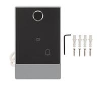 Fingerprint Door Locks System RFID ID Card Reader Machine Fast Identification Access Control Device for Enterprises Residential Areas ABS Acrylic Metal 3.15x4.96x0.75in