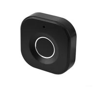 Fingerprint Drawer Lock for Cabinet with USB Charging and Low Battery Notification, Suitable for Office, Gym, and bathhouse Batch Management Needs (Black)