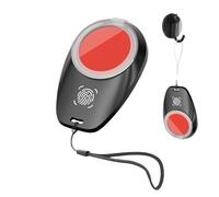 Fingerprint Ink Pad, Fingerprint Ink Pad | Photosensitive Ink Pad for Fingerprints, Red Ink Pad, Includes Lanyard, Waterproof Fingerprint Set for Law Enforcement