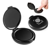 Fingerprint Ink Pad Kit - Black Stamp Pad for Fingerprint Identification, Crafting, and Documentation - Quick-Drying, Smudge-Free for Clear Prints - Ideal for Office and Personal Use