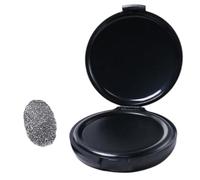 Fingerprint Ink Pad， Quick-Drying Black Ink for Clear Impressions，Mess-Free, Portable Ink Pad for Notary, Legal Documents, Scrapbooking & Office Use