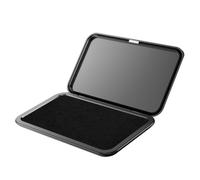 Fingerprint Ink Pad - Ultra-Black Quick-Dry Ink, 10,000+ Fingerprints Crisp Impressions, Non-Toxic & Easy Cleanup - Large 6.2" Pad for Banks, Schools, Legal & Law Enforcement Use