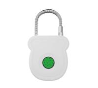 Fingerprint Lock - Keyless Suitcase Security | Smart Waterproof Rechargeable Padlock for Backpack Box Shed Travel School Wardrobe Biometric Locker Safety Zinc Alloy Heavy Duty Mini Guard