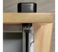 Fingerprint Lock Kit with Smart Electronic Cabinet Lock, Rechargeable USB Keyless Entry for Wooden Cabinets Drawers Storage Boxes with 20 Fingerprint Capacity