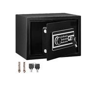 Fingerprint Locks Safe Deposit Box 0.8/1.7/2.1 Cubic Feet Digital Electronic Secret Hidden Piggy Bank for Store Money(2.1 Cubic Feet)
