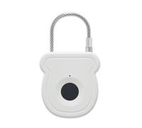 Fingerprint Padlock - Keyless Padlock for Sports Lockers, Waterproof Fingerprint Rechargeable for Garage Gate Shed Travel Cabinet Furniture